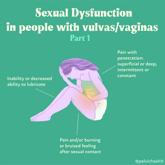 Symptoms of Sexual Dysfunction in People with Vulvas