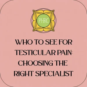 Who to see for testicular pain blog